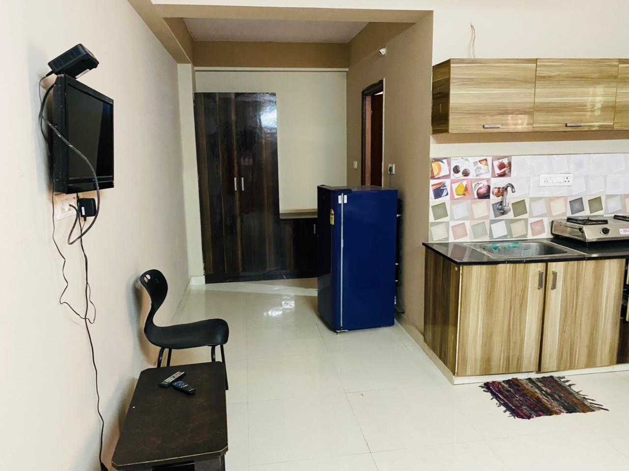 Fully Furnished Couple Friendly 1RK Flat in BTM Layout Alt