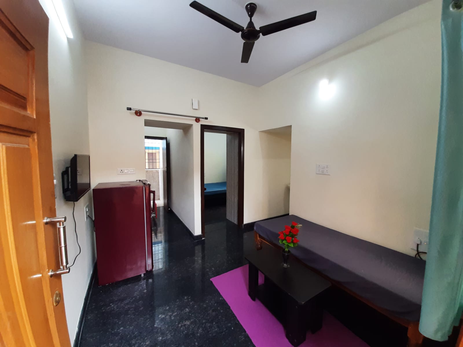 Fully Furnished 1BHK flat at Affordable Rent near Maruthi Nagar