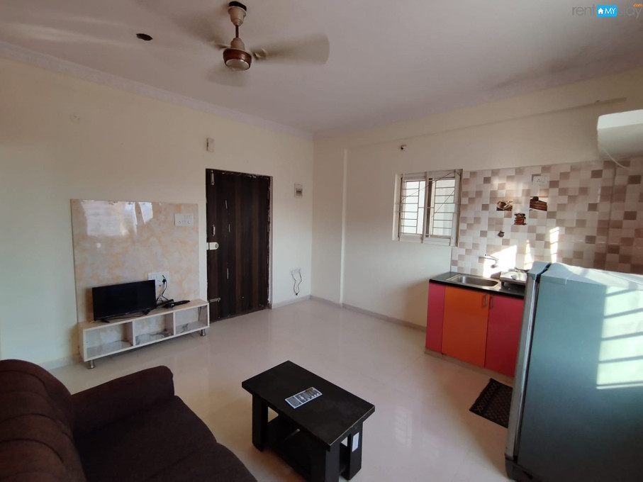 FULLY FURNISHED 1BHK HOUSE IN KUNDANAHALLI WITH MODULAR KITCHEN