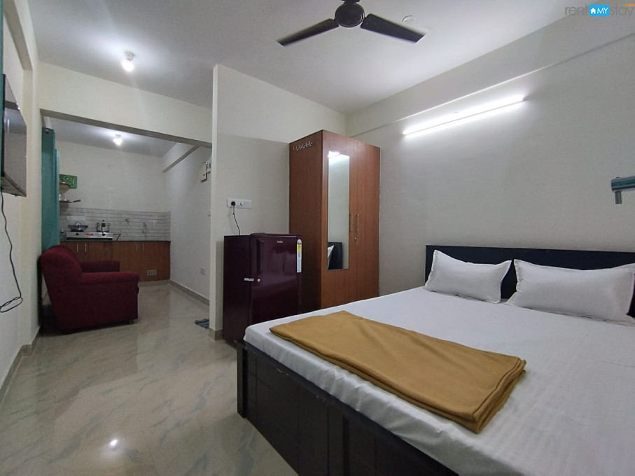 Fully Furnished 1RK with Short term Facilities Alt Service Apartment