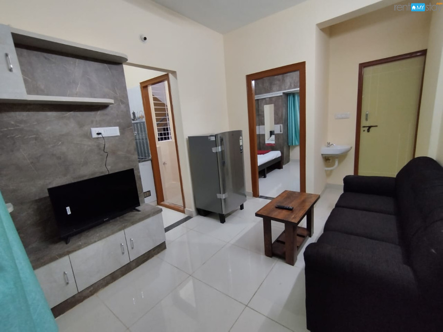 1BHK Fully furnished Flat for Rent in Whitefield Alt Service